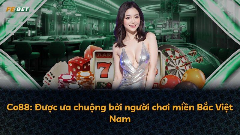 Co88: Được ưa chuộng bởi người chơi miền Bắc Việt Nam