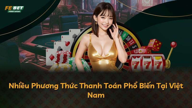 Nhiều Phương Thức Thanh Toán Phổ Biến Tại Việt Nam